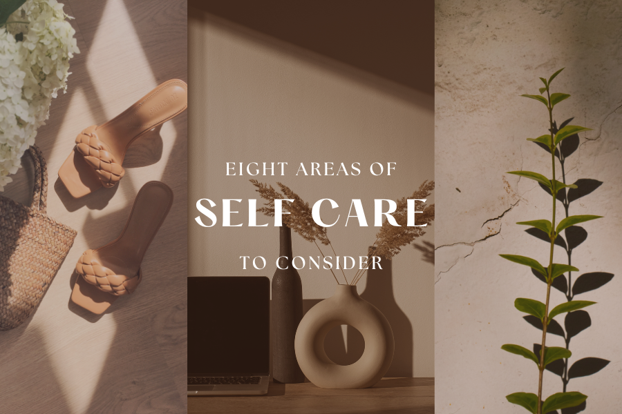 8 areas of self care