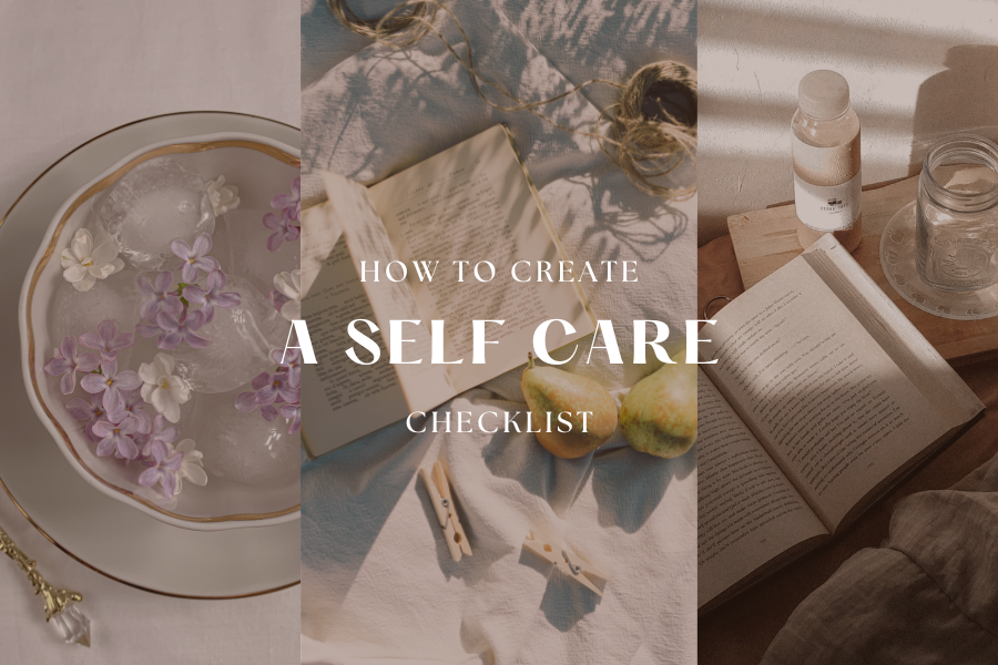 how to create a self care checklist